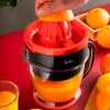 Espremedor de citrinos elétrico JATA JEEX1422 1,2 L 40 W preto vermelho transparente