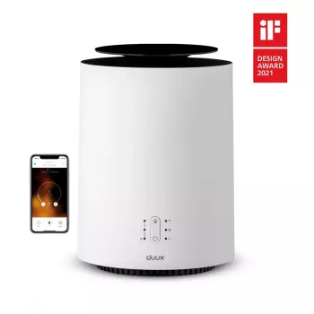 Duux | Threesixty Smart Fan + Heater Gen2 | 1800 W | Para divisões até 30 m² | Branco | N/A