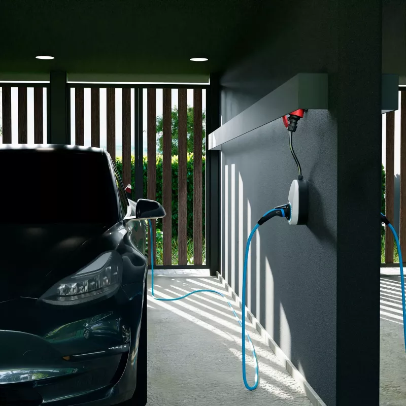 go-e Charger Gemini flex 11 kW wallbox móvel, 16 A CEE, branco