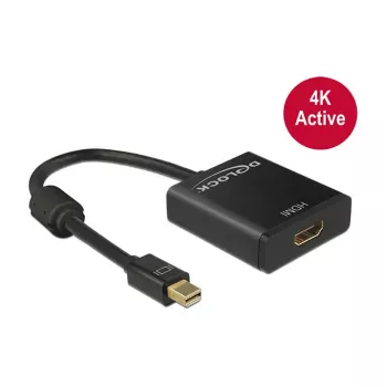 Adaptador de cabo de vídeo DeLOCK 62611 Mini DisplayPort para HDMI