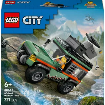 LEGO City conjunto de construção SUV todo-o-terreno 4x4 60447 — 221 peças, 1 minifigura, a partir dos 6 anos