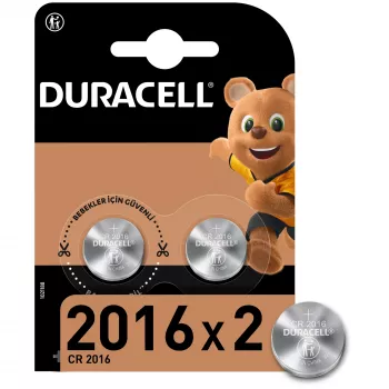 Pilha descartável Duracell 2016 CR2016 lítio