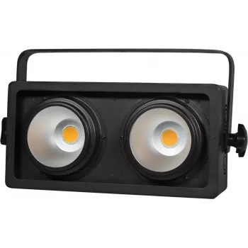 LED COB Blinder EUROLITE 2x100W WW — 2x100W blinder LED COB de branco quente