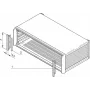 Placa de cobertura lateral SCHROFF PROPAC/PRO - acessório para rack (24576117)