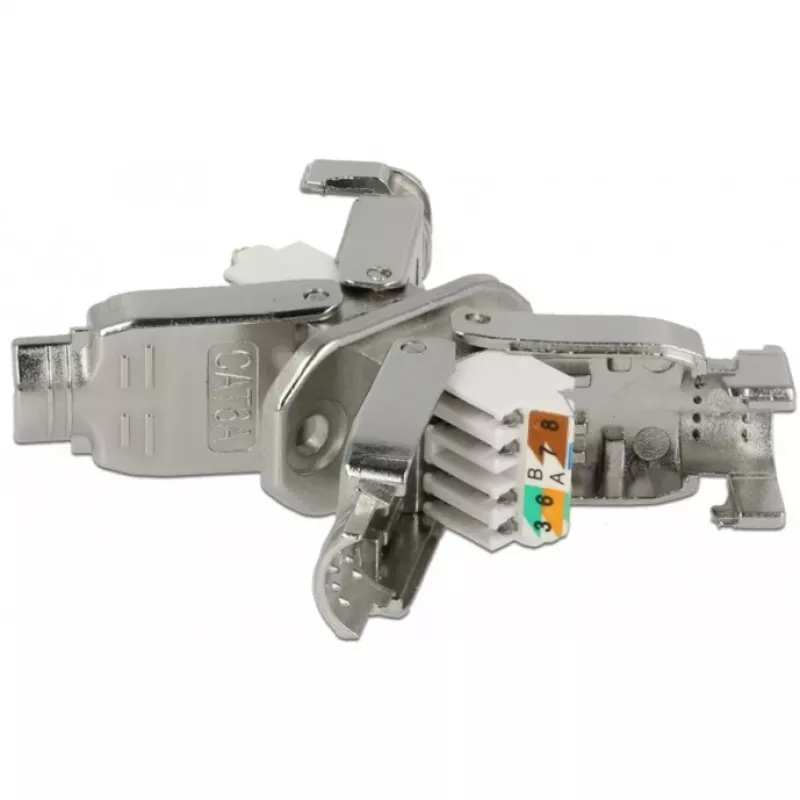 Conector de fio DeLOCK 86467 2 x LSA aço inoxidável