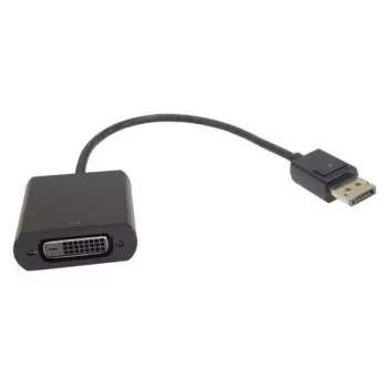 Adaptador de cabo de vídeo HP 752660-001 DVI DisplayPort preto