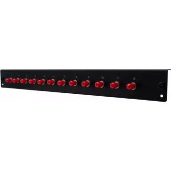 Acessório para patch panel Dexlan 395442 montagem em rack 1U fibra ótica
