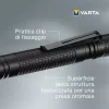 Lanterna de mão Varta 16606 alumínio LED 30 lm 25 h