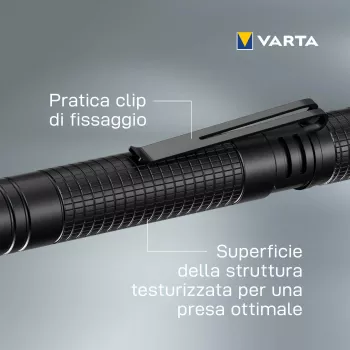 Lanterna de mão Varta 16606 alumínio LED 30 lm 25 h