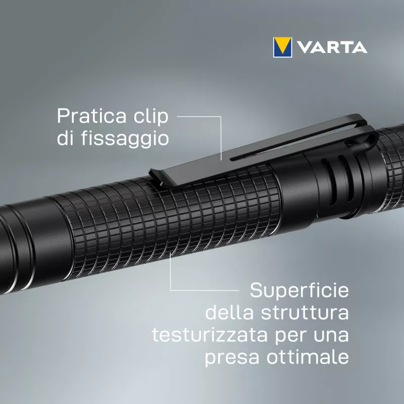 Lanterna de mão Varta 16606 alumínio LED 30 lm 25 h