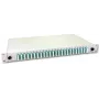 Lightwin Caixa de Fusão de Fibra Ótica, 96 Fibras, 24x QLC Multimodo, 50/125µm OM3 Pigtail Caixas de Fusão (SPBOX 96G50 OM3 QLC)