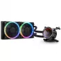 Refrigeração líquida All-in-One BitsPower Cyclops 240 – preto/prateado, radiador de 240 mm