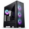 Caixa de PC PHANTEKS Eclipse G400A + refrigeração líquida AiO Glacier M25 Gen2 - preta