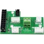 Placa extrusora 3D Flashforge Creator 4 verde – placa de controlo de extrusora de substituição para Creator 4