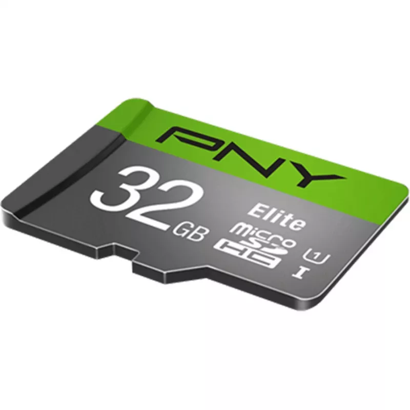 Cartão MicroSDHC PNY Elite 32 GB Class 10 UHS-I P-SDU32GU185GW-GE