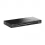 Switch D-Link 28 portas Gigabit SFP Stackable Smart Managed com 4 portas 10G SFP+