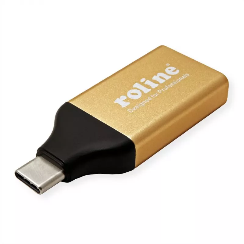 Adaptador gráfico USB ROLINE 12.03.3232 4096 x 2560 píxeis dourado (12.03.3232)