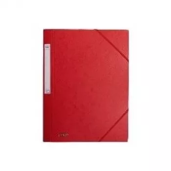 Elba Eurofolio Prestige Elastomap cartão vermelho A4