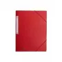 Elba Eurofolio Prestige Elastomap cartão vermelho A4
