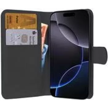 Capa tipo livro PEDEA Book Cover Classic para Apple iPhone 16 Pro Max - preto (50160996)
