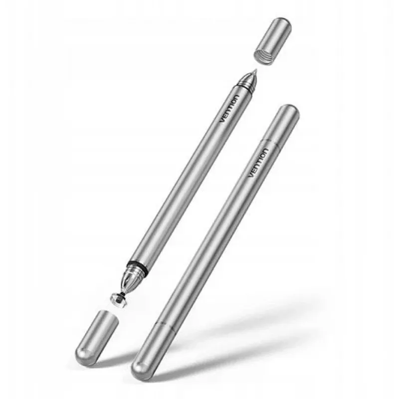 Stylus 2 em 1 Vention em liga de alumínio cinzento