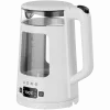 Chaleira elétrica AENO EK6: 1850-2200W, 2L, Strix, forma quadrada, tampa transparente, vidro altamente resistente, iluminação LED, desligamento automático, proteção contra funcionamento a seco