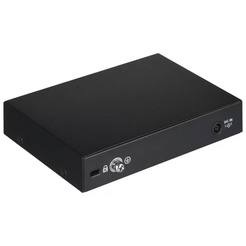 Dahua Technology PFS3006-4ET-60 Unmanaged L2 Fast Ethernet (10/100) Power over Ethernet (PoE) preto