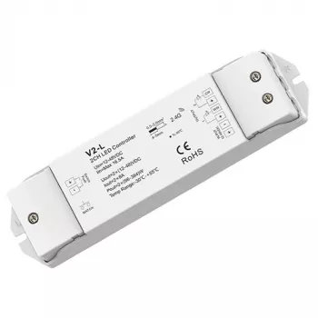 Recetor controlador V2-L 12-36V DC, 2x8A
