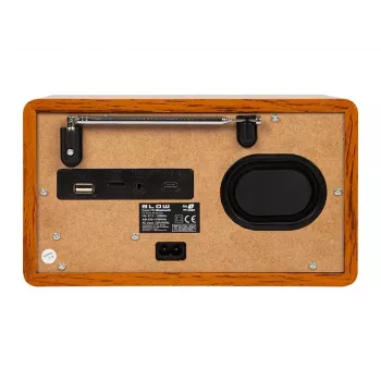 Rádio portátil analógico AM/FM BLOW RA9 V.2 — receção AM e FM, a pilhas, sintonização analógica