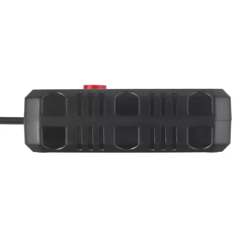 Extensão elétrica MACLEAN MCE387 B — 2 tomadas, 3×USB A, 110–240 V, cabo de 1,5 m, máx. 2500 W