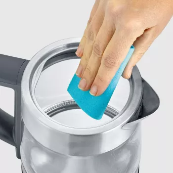 Chaleira elétrica SEVERIN 1 L 2200 W vidro e aço inoxidável, 5 definições de temperatura, indicador LED