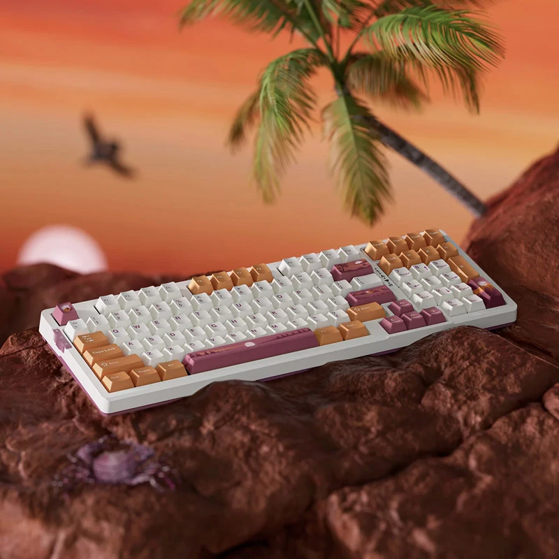 Teclado gaming VGN V98 Pro, Blueberry Ice Cream - Twilight (US)