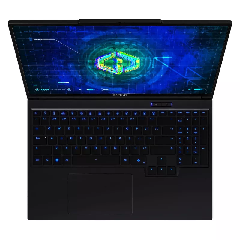 Captiva Highend Gaming I99-480GE Portátil, 16 polegadas WQXGA, Intel Core i9-14900HX, 32GB, 1TB SSD, RTX 5070 Ti, Windows 11 Home