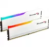 DIMM 64 GB DDR5-5200 (2x 32 GB) Dual-Kit, memória branca, F5-5200J4040A32GX2-RM5RW, Ripjaws M5 RGB, INTEL XMP