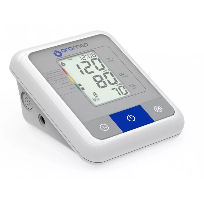 Medidor de tensão arterial de braço automático Oromed ORO-N1 Basic, branco