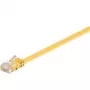 Cabo de rede Goobay RJ-45 CAT6 1 m amarelo U/UTP