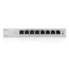 Zyxel GS1200-8HPV3 gerido L2 Gigabit Ethernet (10/100/1000) Power over Ethernet (PoE) de secretária, cinzento