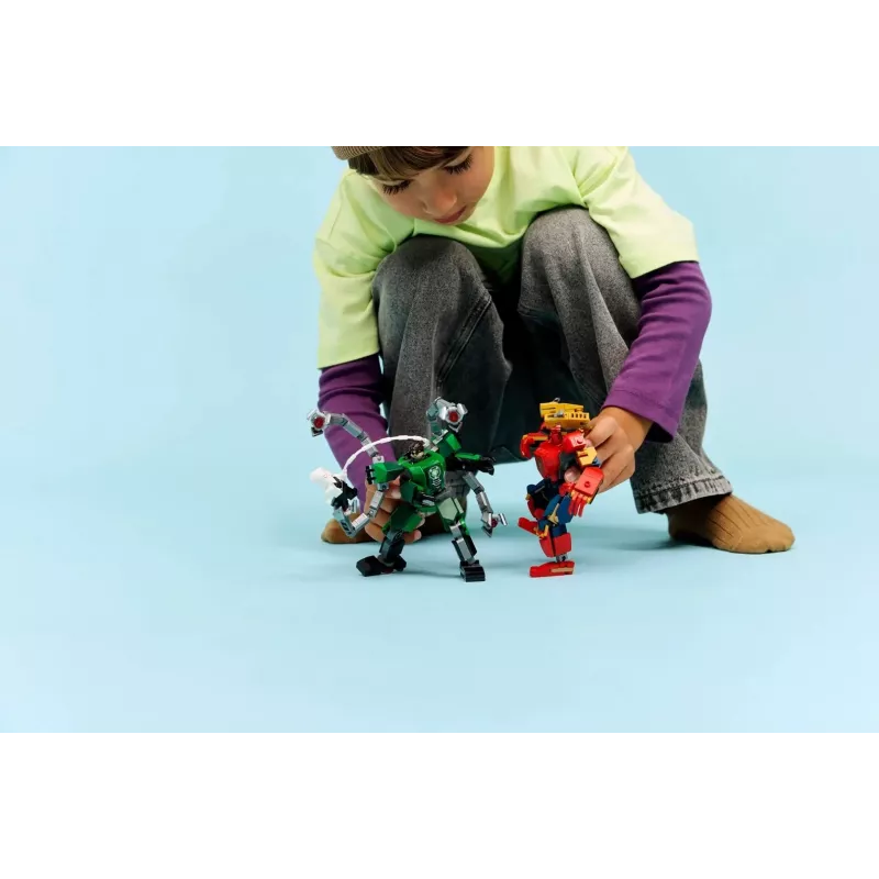 LEGO MARVEL 76338 Batalha de mechs: Spider-Man vs. Doc Ock