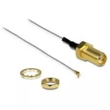 Cabo coaxial DeLOCK 88814 2 m MHF IV (I-PEX) HSC MXHP32 cinzento