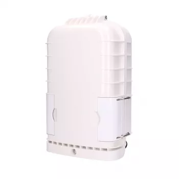 Unidade de terminação de fibra ótica Extralink Amaris 8 fios branco PVC