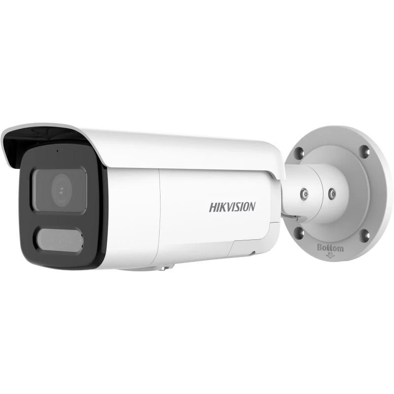 Hikvision Pro Series com ColorVu DS-2CD2T47G2H-LISU/SL(2.8mm)(eF) câmara de segurança bullet IP interior e exterior 2688 x 1520 píxeis montagem no teto/parede