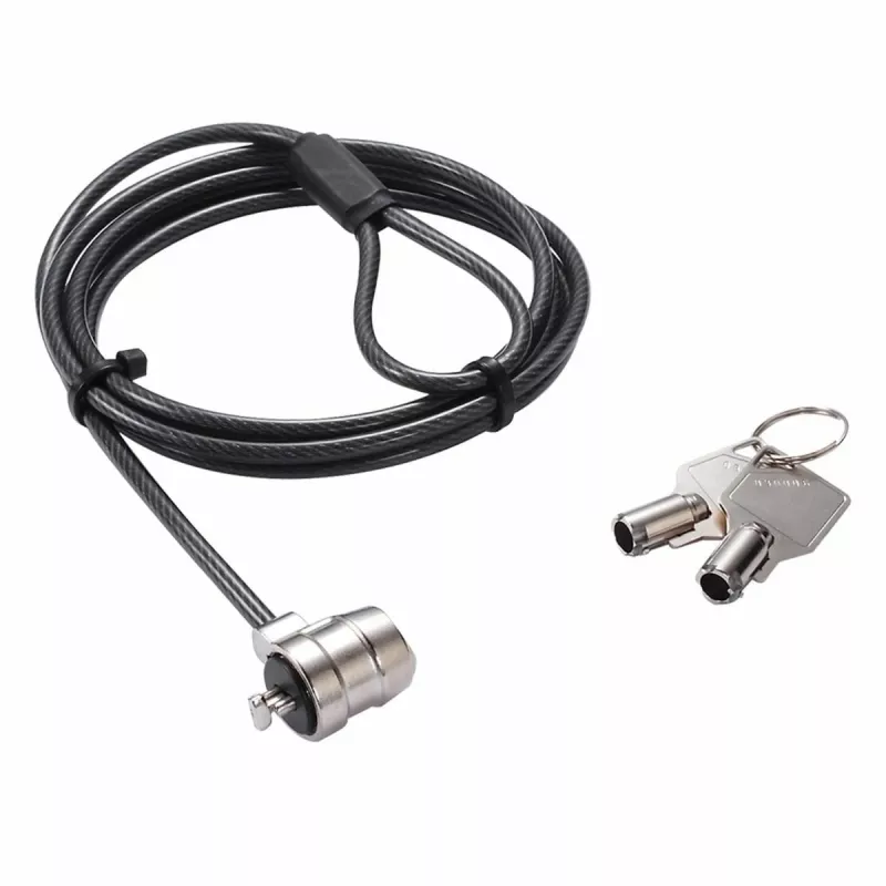 Dicota cabo de segurança T-Lock Base, com chave, ranhura 3x7mm