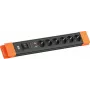 Extensão elétrica Bachmann CONNECTUS 6×CEE7/3, 1×SPD, 1×interruptor, cabo de 2,0 m