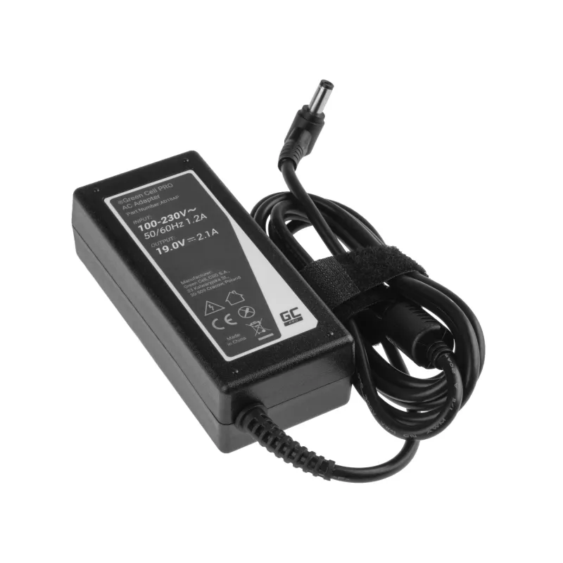Fonte de alimentação Green Cell AD18AP Indoor 40 W preto