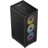 Caixa de PC Corsair RGB AIRFLOW 2000D preta Mini-ITX, fonte de alimentação incluída Não SFX