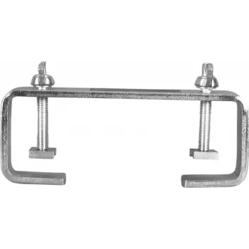 Gancho EUROLITE C-Hook TCH-50/20 prateado para elevação de treliças e rigging