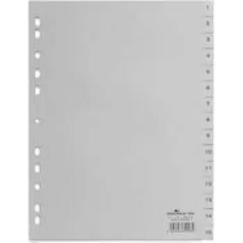 Índice de separadores numérico Durable 652410
