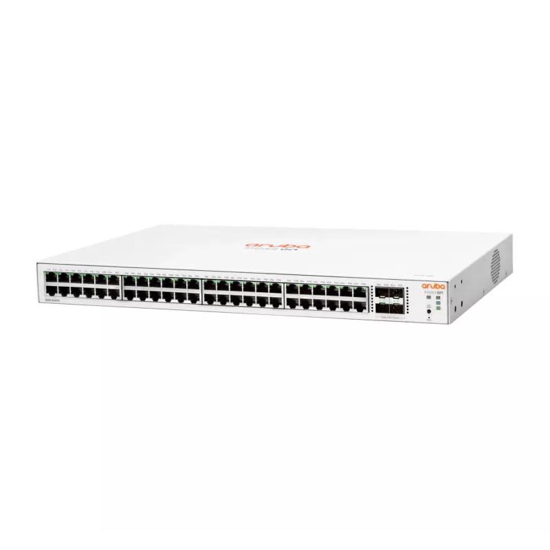 Comutador gerido HPE Aruba Networking Aruba Instant On 1830 48G 4SFP L2 Gigabit Ethernet (10/100/1000) 1U