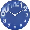 NeXtime Relógio 3077bl 3D, Ø39,5 cm, parede, azul/branco