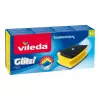 Esponja VILEDA retangular fibra, lavagem à mão, amarela/preta/azul, pack de 3